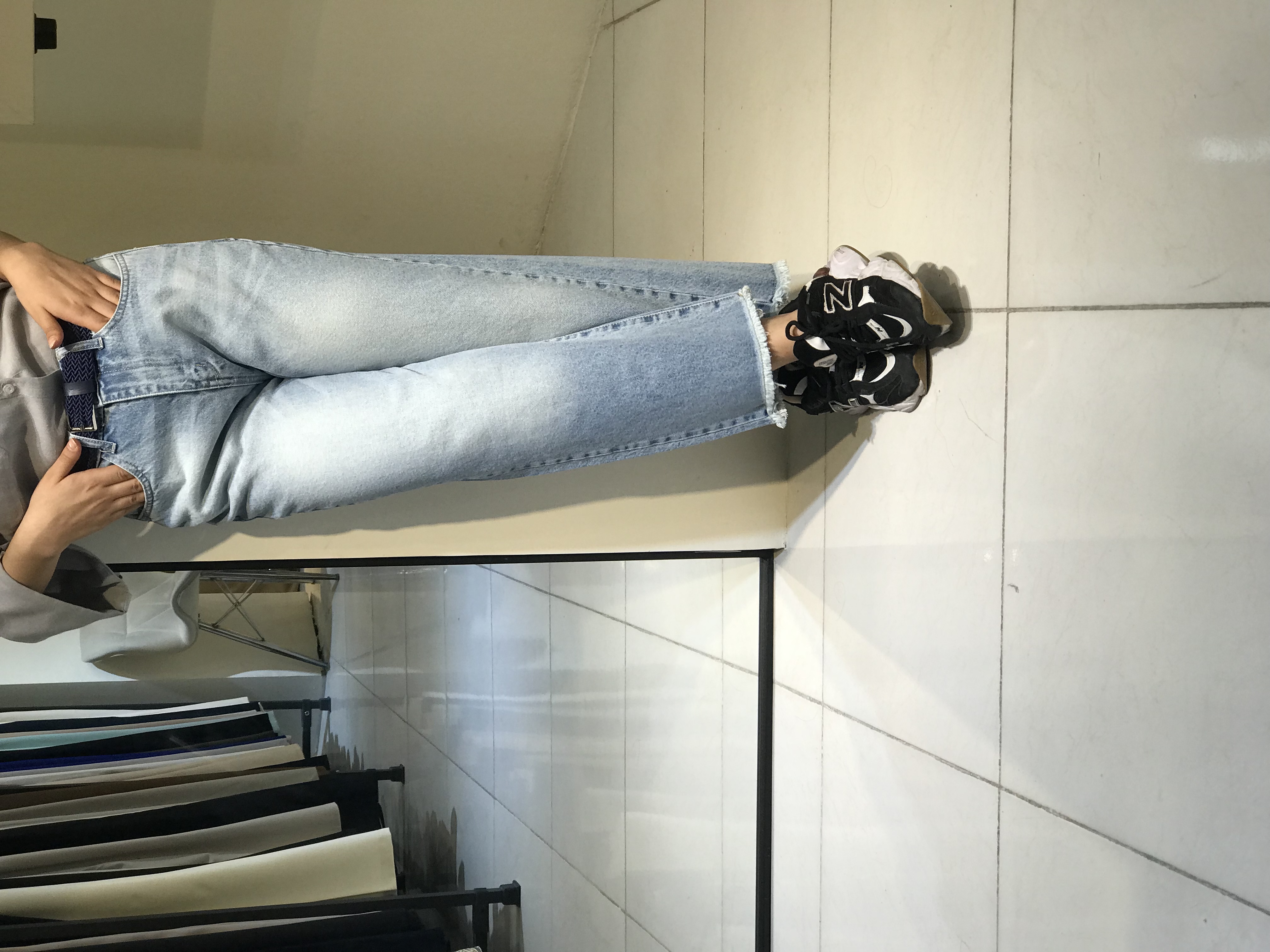 شلوارجین زنانه مدل واید