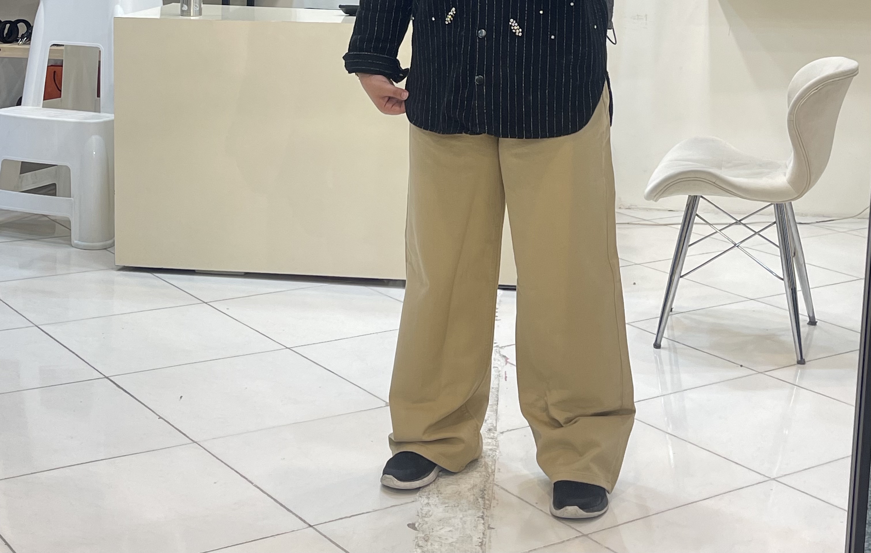 شلوارکتان زنانه مدل فول بگ