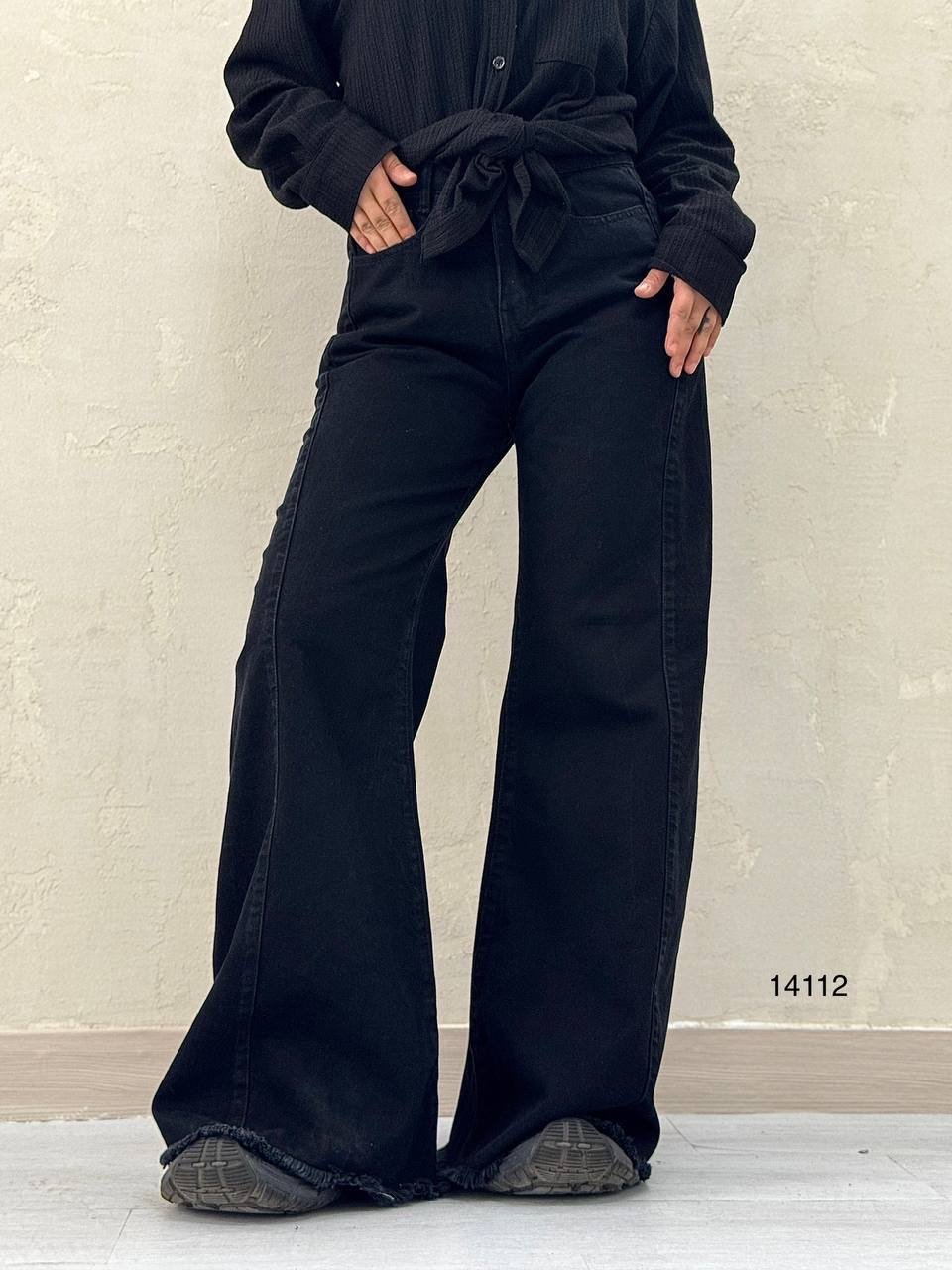 شلوارجین زنانه مدل شافل